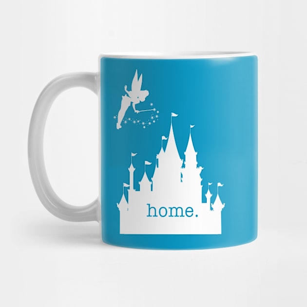 Castle Home shirt with Tinkerbell by RunDisney